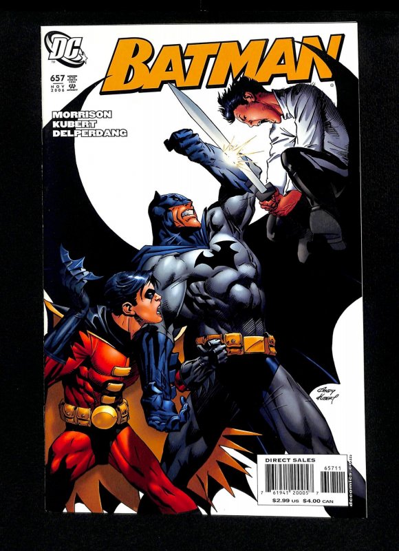 Batman #657 1st Cover Appearance Damian Wayne!