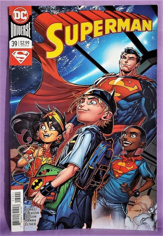 Peter J. Tomasi SUPERMAN #39 JonBoy Meyers Variant Cover (DC, 2018)! 