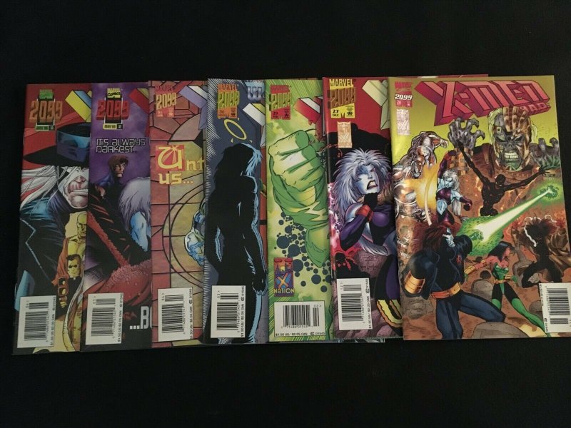 X-MEN 2099 #18, 19, 20, 21, 22, 23, 24, 25, 26, 27, 29, 30, 31, 32, 33 VF Cond.