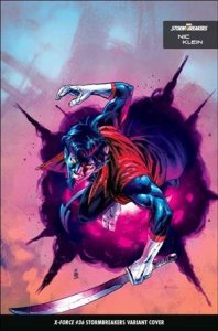 X-Force (2020) 36-B Nic Klein Stormbreakers Cover VF/NM