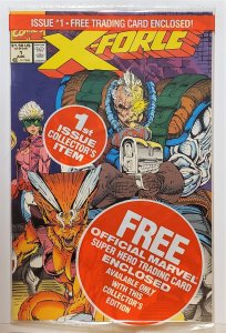 X-Force #1 With X-Force team card (Aug 1991, Marvel) VF/NM