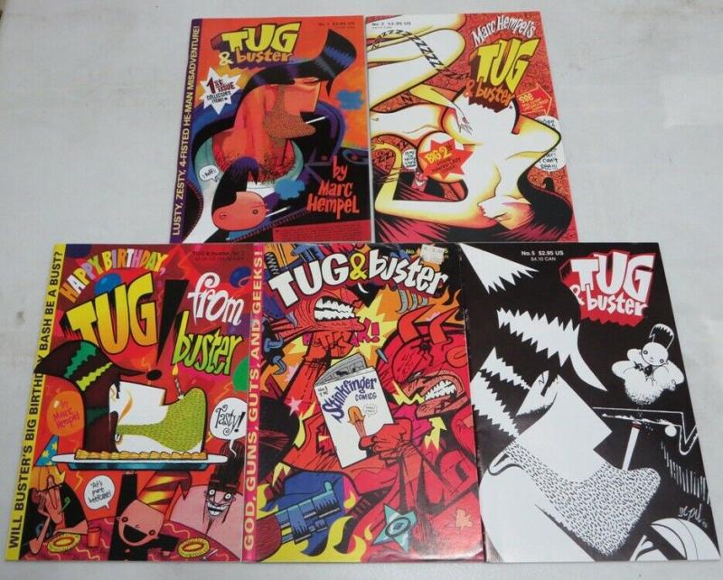 TUG & BUSTER (1995 ART & SOUL) 1-5  Marc Hempel