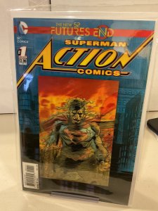 Action Comics: Futures End  9.0 (our highest grade)  Lenticular Cover! 2014