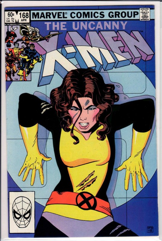 The Uncanny X-Men #168 (1982) 9.4 NM