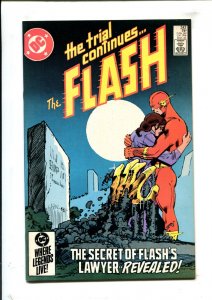 Flash #343 - Direct Ed./Carmine Infantino + Klaus Janson Cover (7.5) 1985