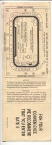 Indianapolis 500-Unused Ticket-Al Unser Jr-5/30/1993-complete Third Turn Terr... 