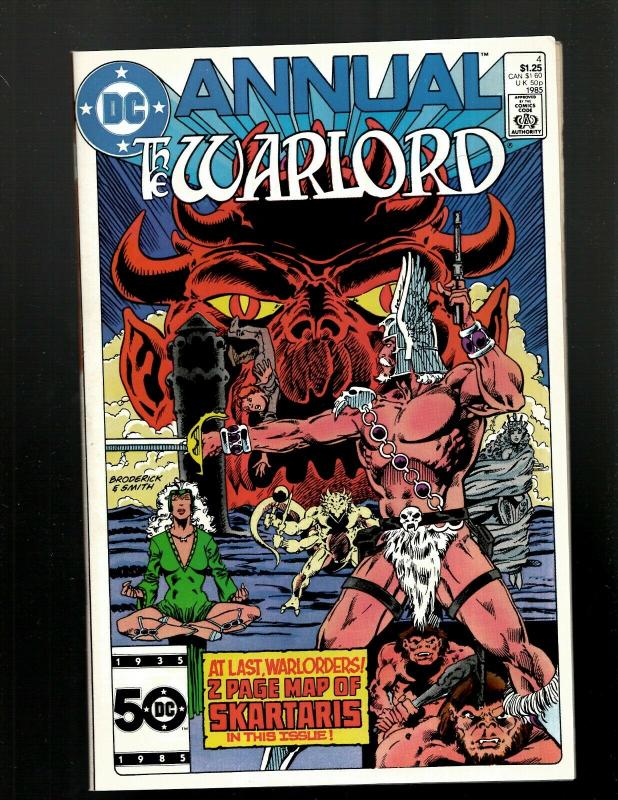 12 Warlord DC Comics Annual # 1 2 3 4 5 6 + 1 2 3 4 5 6 GK22