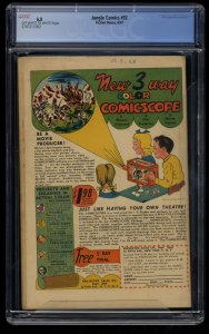 Jungle Comics #92 CGC FN 6.0 Off White to White