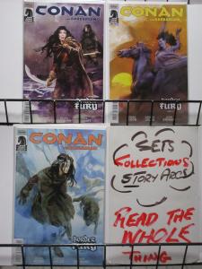 CONAN THE BARBARIAN (Dark Horse, 2012) #7-9 VF-NM Brian Wood, Becky Cloonan 