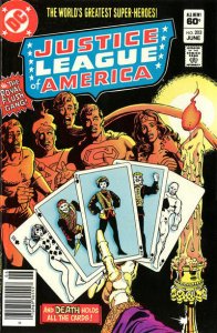 Justice League of America #203 (Newsstand) VF ; DC | Royal Flush Gang