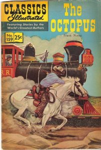 Classics Illustrated #159 (1960)  HRN 166  VG- 3.5