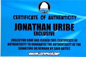 FAME: KEANU REEVES SDCC NEO and TRINITY SET SIGNED/REMARKED JONATHAN URIBE COA.