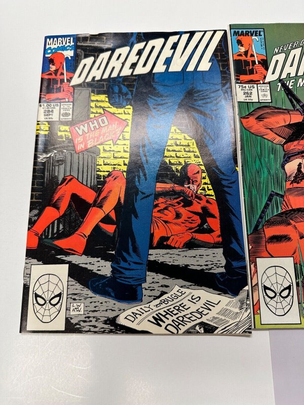 3 Daredevil Marvel Comic Book # 210 262 284 Avengers Hulk Thor 10 CT5