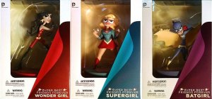 DC Nation SUPER BEST FRIENDS FOREVER Set of 3 Collectible PVC Figures!