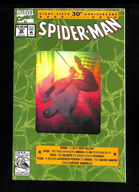 Spider-Man #26 Hologram Cover!