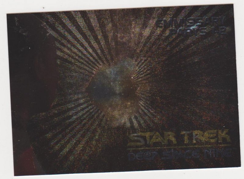 1993 Star Trek Deep Space 9 Spectra Card #S2 The Emmissary Part 1&2