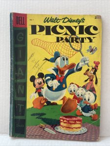 Walt Disney’s Picnic Party #7 1956  Dell Giant 