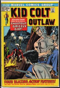 Kid Colt Outlaw #157 (1972) Kid Colt