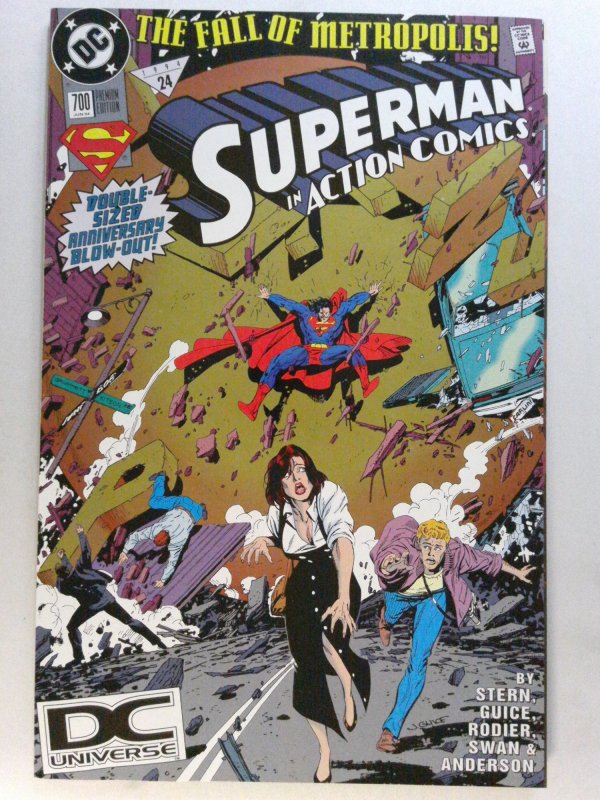 Action Comics #700 NM- 9.2 DC Superman Gold Edition