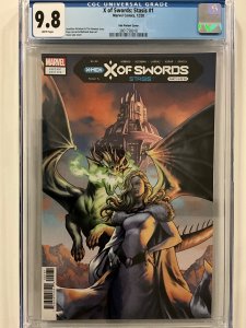 X of Swords: Stasis Saiz Cover (2020) CGC 9.8