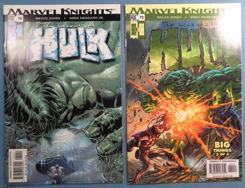 Lot of 21 Incredible Hulk 2nd Series Comics Deadpool Spider-Man