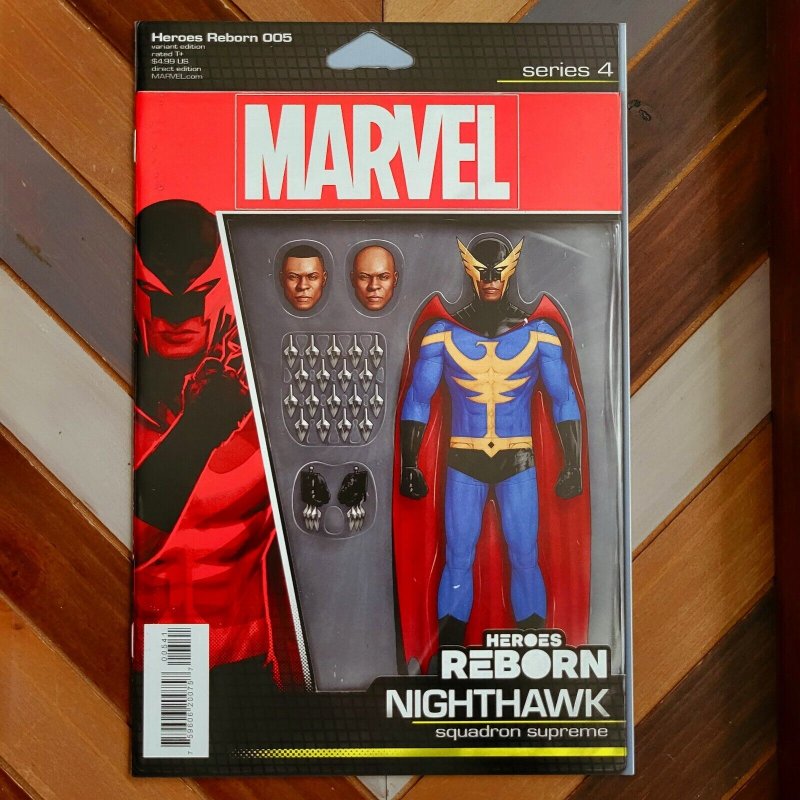 HEROES REBORN: Squadron Supreme (Marvel 2021) HIGH GRADE Set of 3 JTC Action Fig