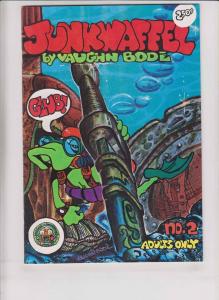 Junkwaffel #2 VF/NM (2nd) print - last gasp - vaughn bode - cheech wizard