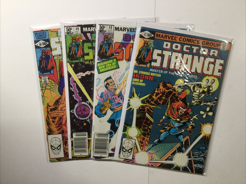 Doctor Strange 47 48 49 50 Lot Run Set Near Mint Nm Marvel