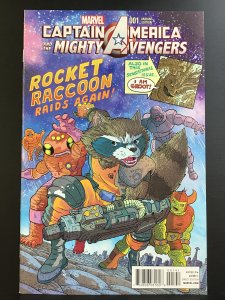 Captain America and the Mighty Avengers #1 (2015) Variant Cover