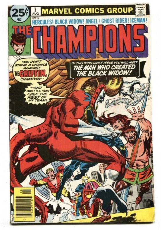 CHAMPIONS #7 - 1st DARKSTAR / YURI PETORVICH - Marvel comic book