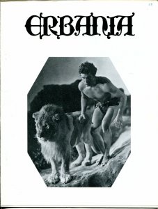 Erbania #59 1989 -Edgar Rice Burroughs-Tarzan-Buster Crabbe-Krenkel-info-pix- VG