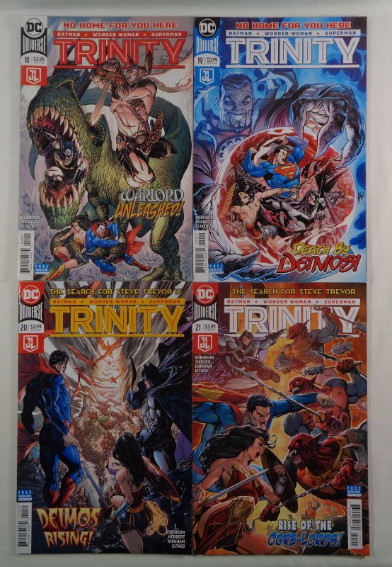 Trinity #18 19 20 21 VG Batman Front/Back Cover Scans DC 2018