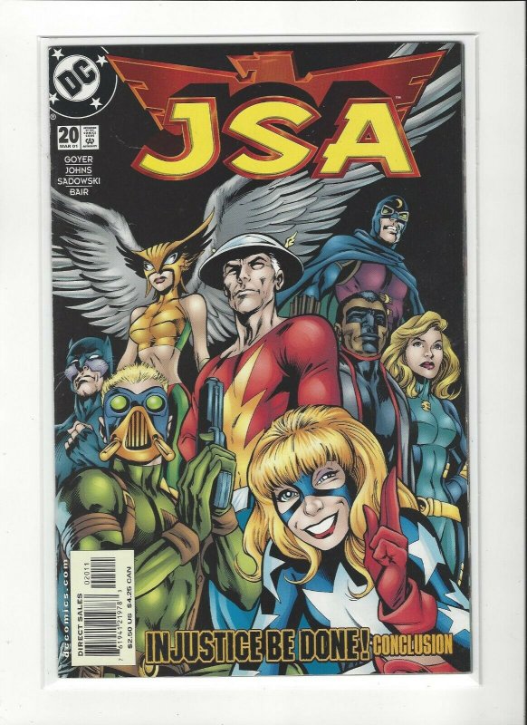 JSA #20 DC Comics  NM