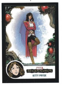 2022 Marvel Beginnings Vol 2 Series 1 Black Border #92 Kitty Pryde