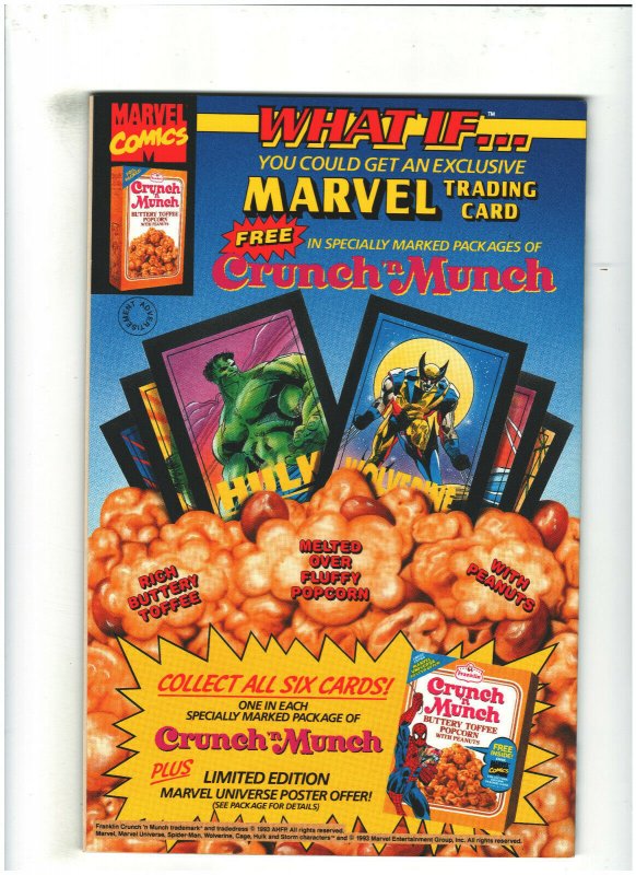 Uncanny X-Men #300 VF 8.0 Marvel Comics 1993 Holo-Foil Cover Bishop & Wolverine