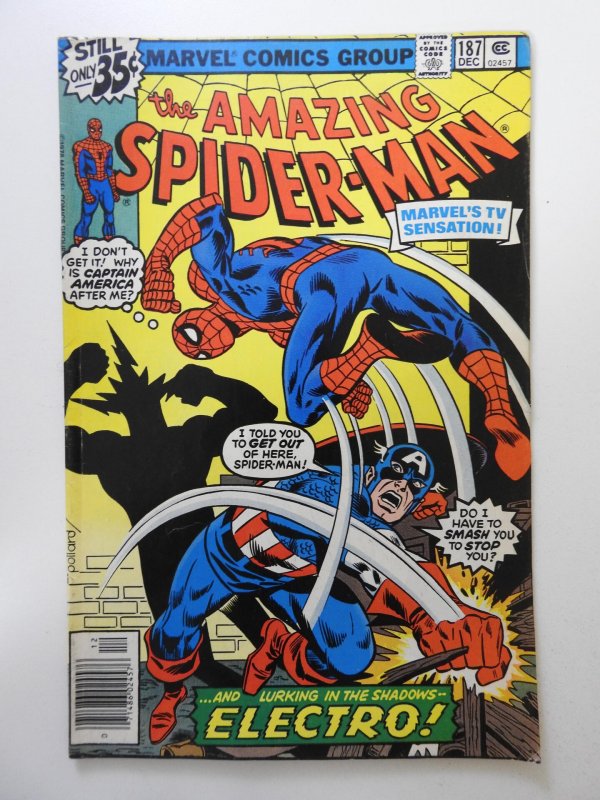 The Amazing Spider-Man #187 (1978) VG+ Condition!