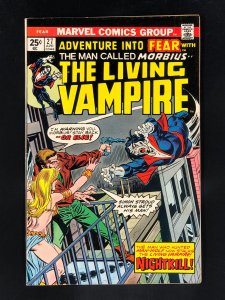 Adventure into Fear #27 (1975) with Morbius the Living Vampire!