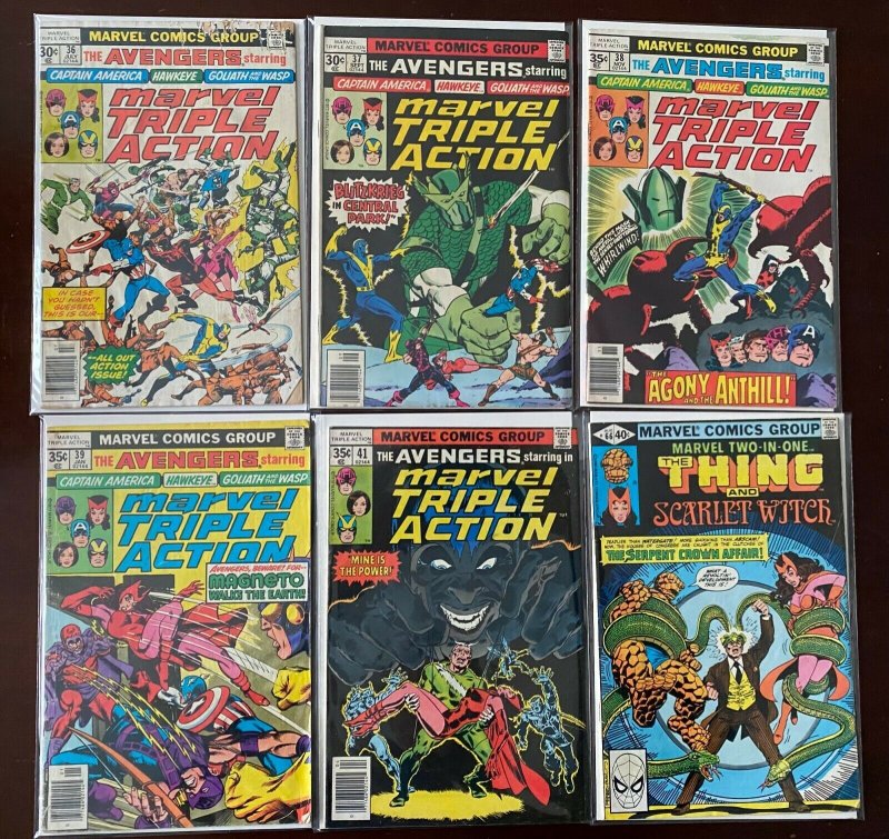 Scarlet Witch vintage appearances lot Marvel 22 different books