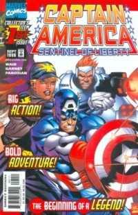 Captain America: Sentinel of Liberty #1, NM (Stock photo)