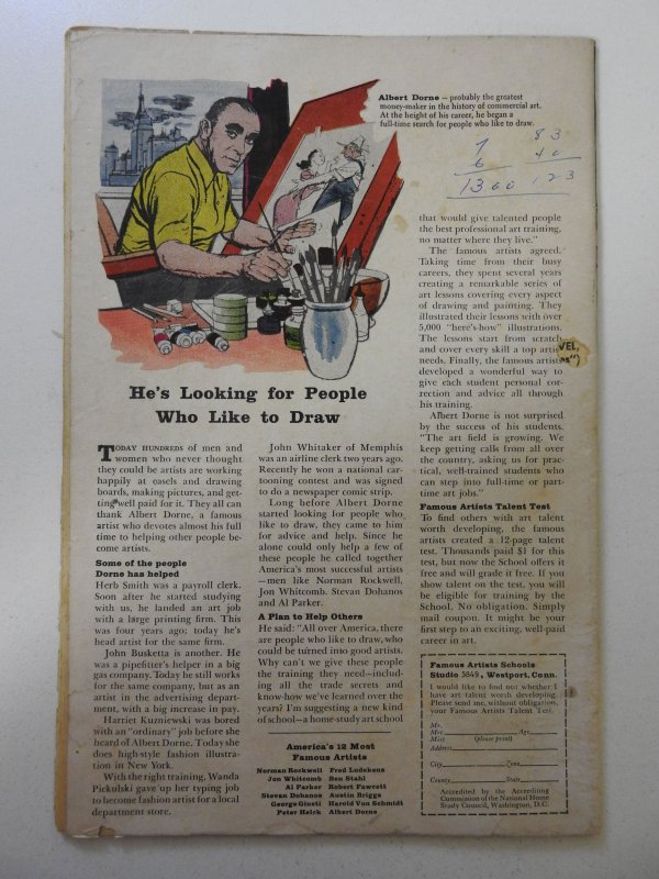 Fantastic Four #14 (1963) GD/VG Condition moisture stain, rust on staples