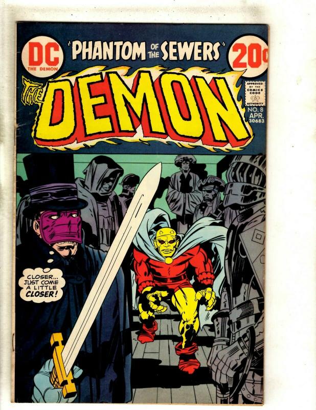 The Demon # 8 VF DC Comic Book Jack Kirby Bronze Age Etrigan Fourth World RS1