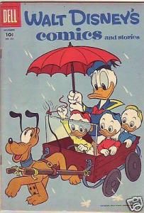 Walt Diney's Comic and Stories 182 Barks strict VF 8.0 High-Grade 40pct BV$46.00