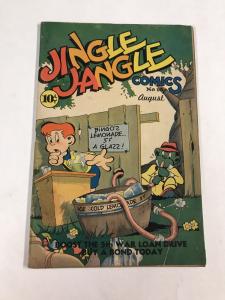 Jingle Jangle Comics 10 4.0 Vg Very Good Golden Age