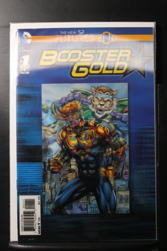 Booster Gold: Futures End 3-D Motion Cover (2014)