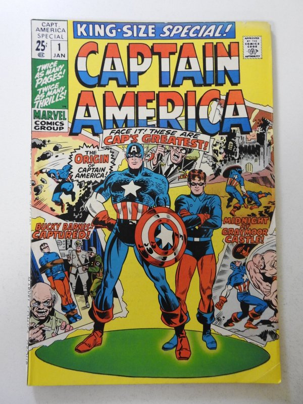 Captain America Annual #1 (1971) FN Condition!