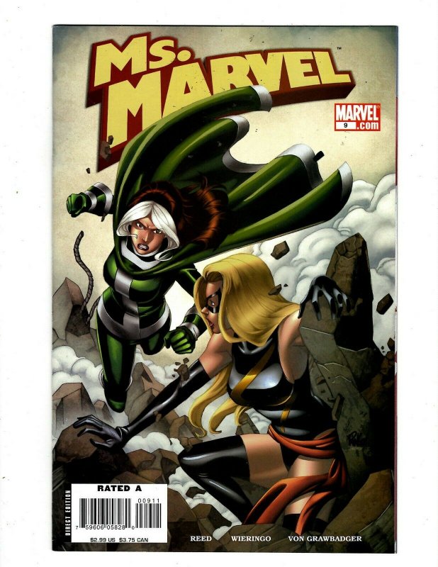 Lot Of 10 Ms. Marvel Comic Books #9 10 11 12 13 14 15 16 17 18 Avengers Hulk EK9