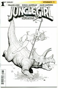 JUNGLE GIRL #1, VF, Variant, Frank Cho, Femme, 2015, more Good girl in store