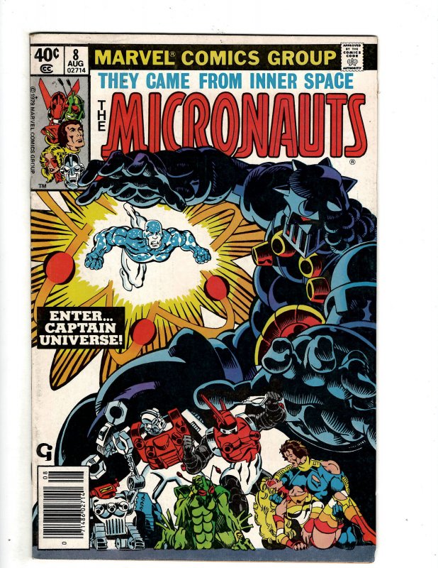 Micronauts #8 (1979) J604