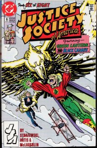 Justice Society of America #6 (1991) Black Canary