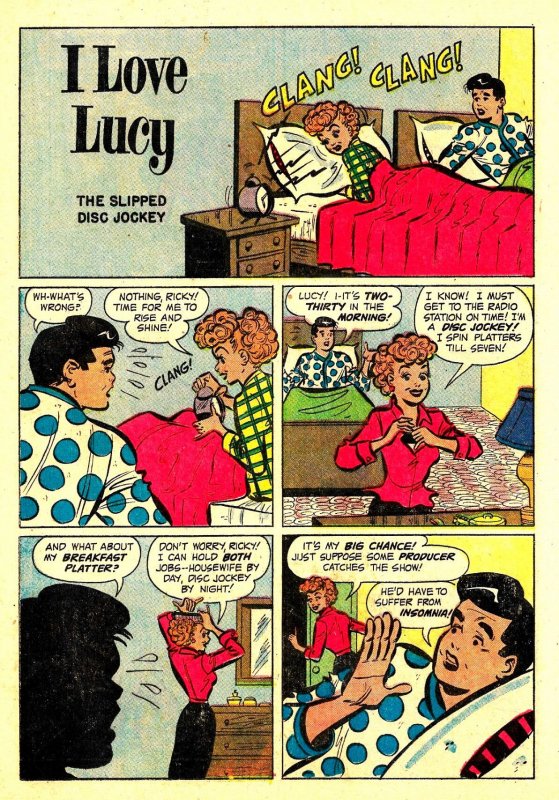 I LOVE LUCY COMICS #15 (Apr1957) 8.5 VF+ Top '50s TV Star in Her Own Comic!
